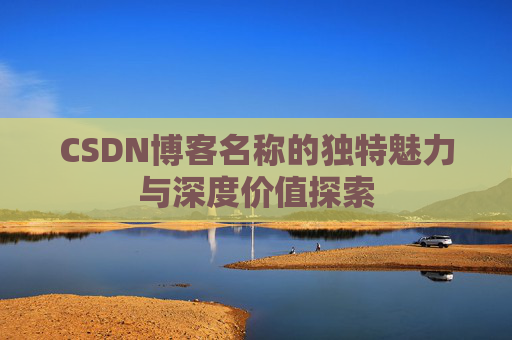 CSDN博客名称的独特魅力与深度价值探索